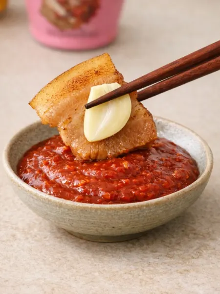 CJ Haechandle Ssamjang корейская паста для мяса, 450 г - Соусы