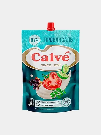 Майонез ''Calve Провансаль 67%'', дой-пак, 700 гр - Соусы