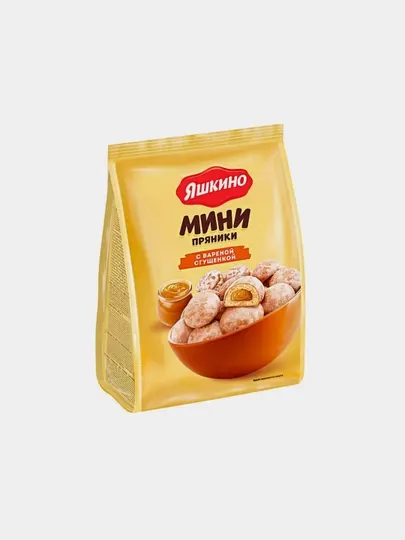 Мини-пряник ''Яшкино'', с вареной сгущенкой, 300 гр - Пряники, вафли