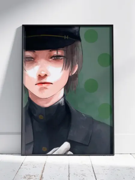 Плакат Сверхчеловек Икс (Симон Кагомура 1) A4 30x21 см HEAVEN POSTER