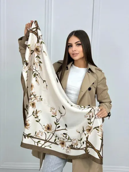 Шелковый платок TM.Co Fashion