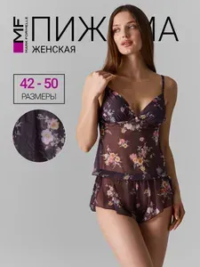 Пижама Mark Formelle женская с шортами и топом на бретелях
