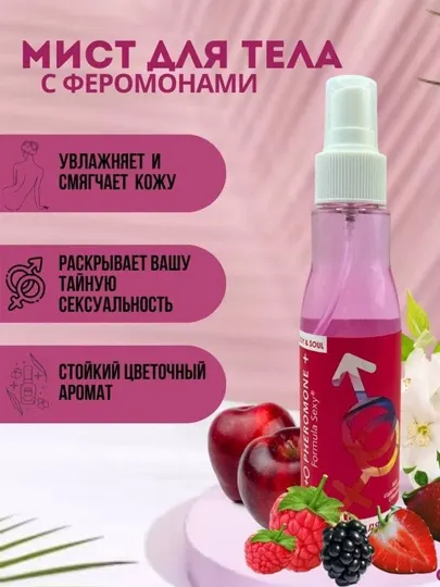 Для тела, парфюмированный спрей, с феромонами Formula Sexy