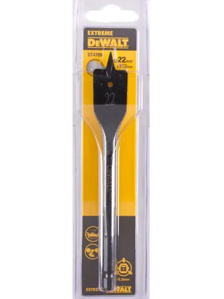Сверло EXTREME DT4768, по дереву перьевое IMPACT deWalt
