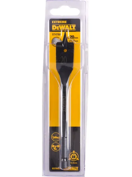 Сверло EXTREME DT4769, по дереву перьевое IMPACT deWalt