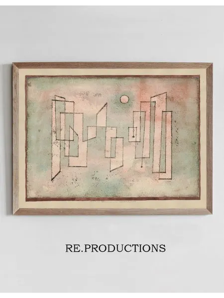 Re.productions Постер Grundfeste(Foundation) - Paul Klee