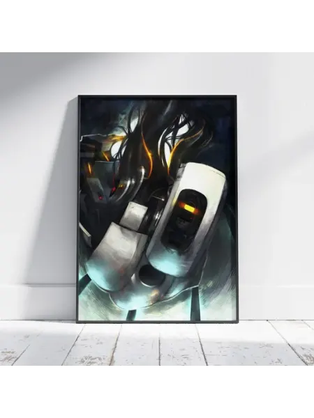 Плакат Портал (Гладос 6) - Постер A4 30x21 см HEAVEN POSTER