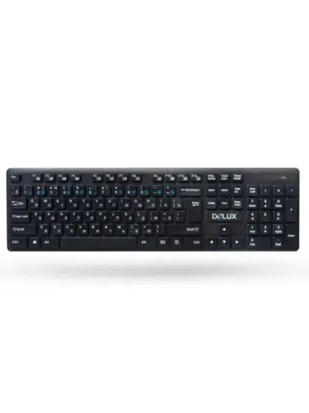 Клавиатура DLK-150GB беспроводная ультратонкая 2.4G для ПК Delux