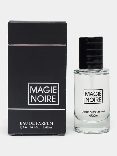 Парфюмерная вода Fragnance World MAGE Noire, 100 мл, 50 мл, 30 мл, 20 мл