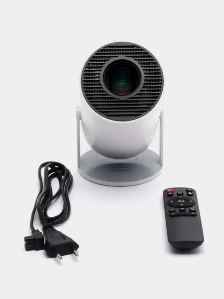 Портативный проектор HY300, домашний кинотеатр, Wi-Fi, Bluetooth. Для фильмов и смартфона - Проекторы и аксессуары