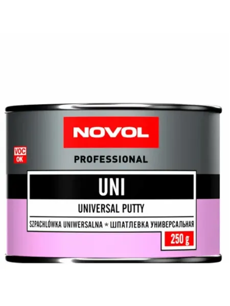 Шпатлевка автомобильная Uni 250 гр NOVOL