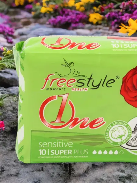 Прокладки женские гигиенические Free Style One sensitive super, 10 шт