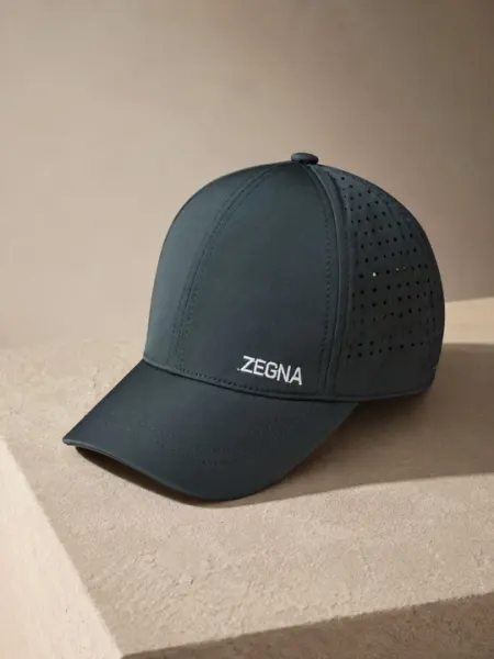 Мужская кепка ZEGNA premium, бейсболка летняя с перфорацией и дышащей сеткой - Мужские головные уборы