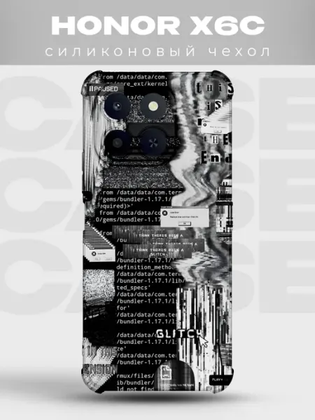 Силиконовый чехол на Honor X6C Y2K pinterest PRINTberries