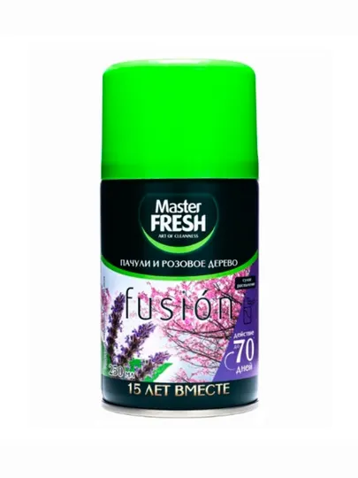 Master FRESH Освежитель воздуха сменный баллон "Пачули и розовое дерево", 250 мл