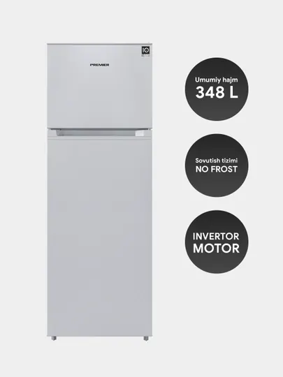 Холодильник | Premier PRM-350TFNF Inverter | NO FROST | 348 Л