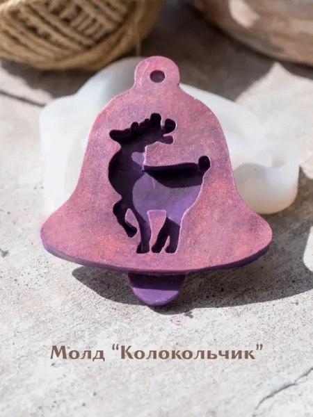 Молд Колокольчик Формы для шоколадных роз mrMold