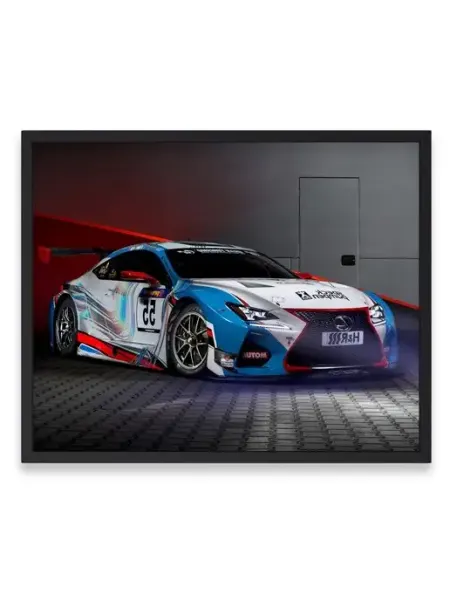 Постер, Плакат, Лексус lexus rc f 40х50 О! Мой Постер