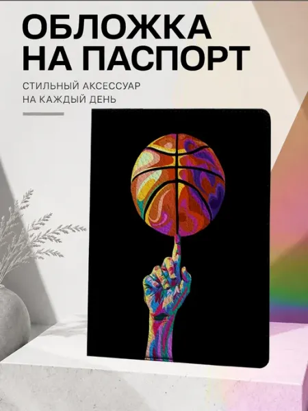 Frykt Обложка на паспорт "Баскетбол"