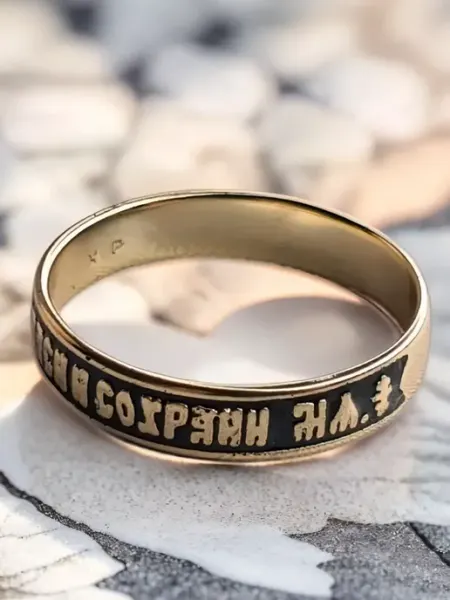 Кольцо - спаси и сохрани гипоаллергенный мед сплав Xuping Fallon Jewelry