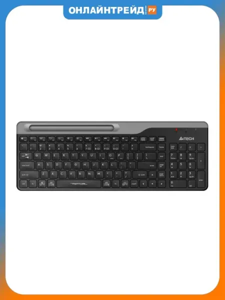 Клавиатура Fstyler FBK25 черный-серый USB беспроводная A4TECH