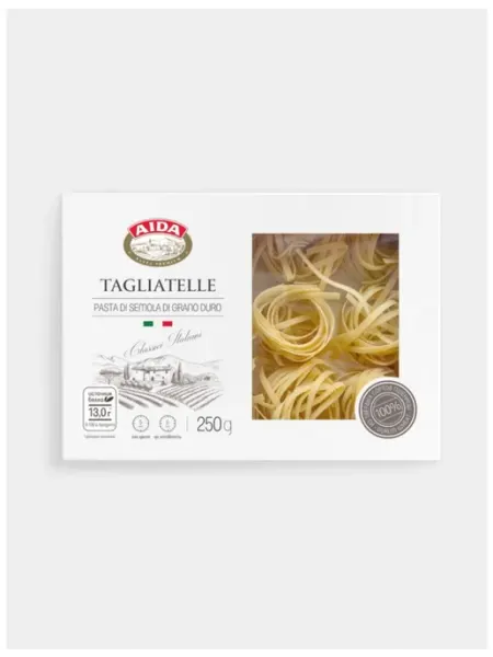 Макароны Aida Tagliatelle Гнезда Тальятелле, 250г Агро-Альянс