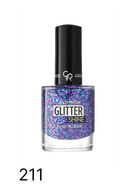 Лак для ногтей Extreme Glitter Shine Nail Lacquer - Лаки для ногтей