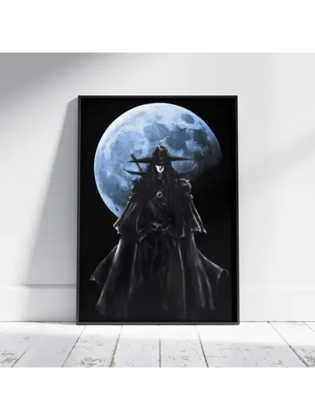 Плакат D Охотник на вампиров (Ди 10) - Постер A4 30x21 см HEAVEN POSTER