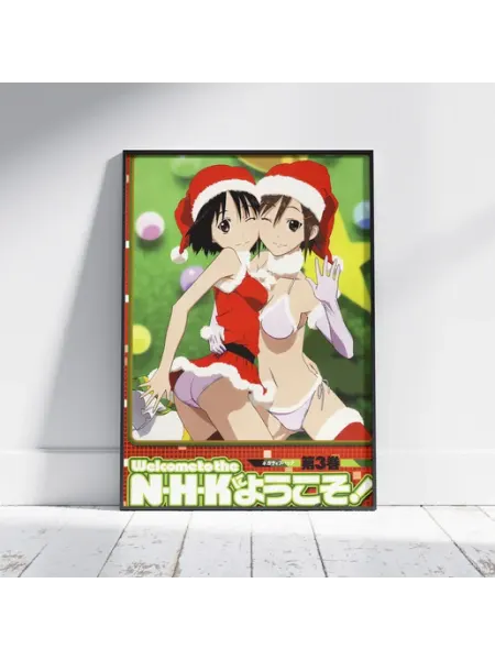 Плакат Добро пожаловать в NHK (Общее 7) - Постер A4 30x21 см HEAVEN POSTER