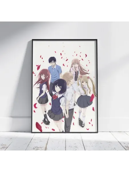 Плакат Тайные желания отвергнутых (Scum Wish) A4 30x21 см HEAVEN POSTER