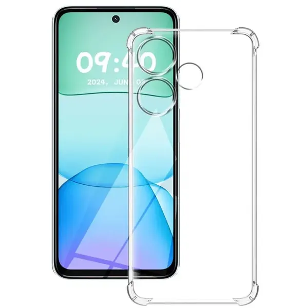 Противоударный прозрачный чехол с защитой камеры для Xiaomi Redmi 13 4G/Xiaomi Poco M6 4G (Редми 13 4Г/Сяоми Поко М6 4Г)