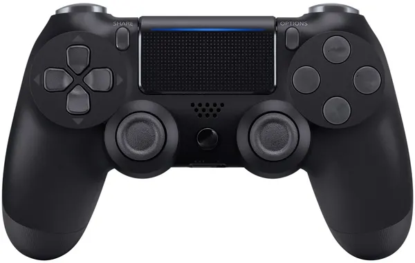 Беспроводной геймпад, джойстик для PS4 (Черный ) Виброотдача