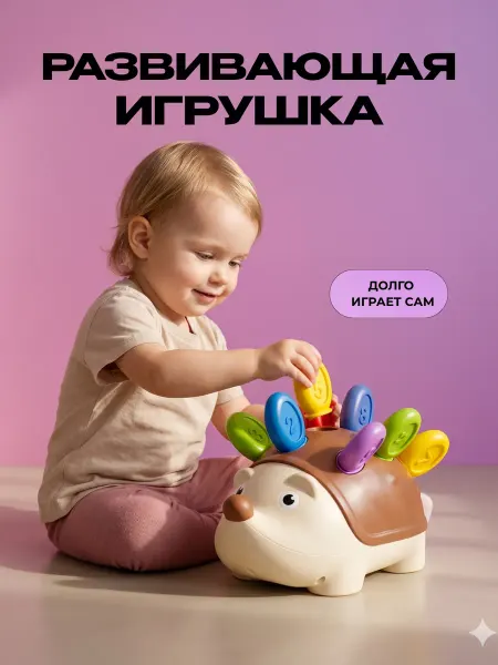 Funny-land Развивающая игрушка сортер ежик