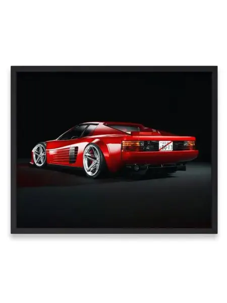 Плакат 40х50, Феррари ferrari testarossa 1984 О! Мой Постер