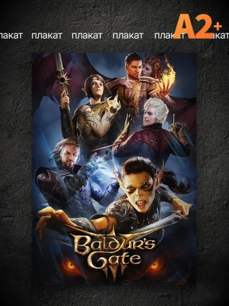 Балдурс Гейт постер Baldur s Gate ТипоБереста