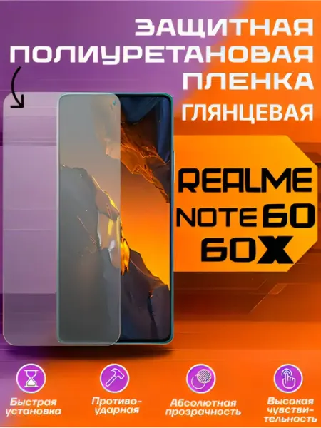 Защитная пленка для REALME NOTE 60 60X глянцевая