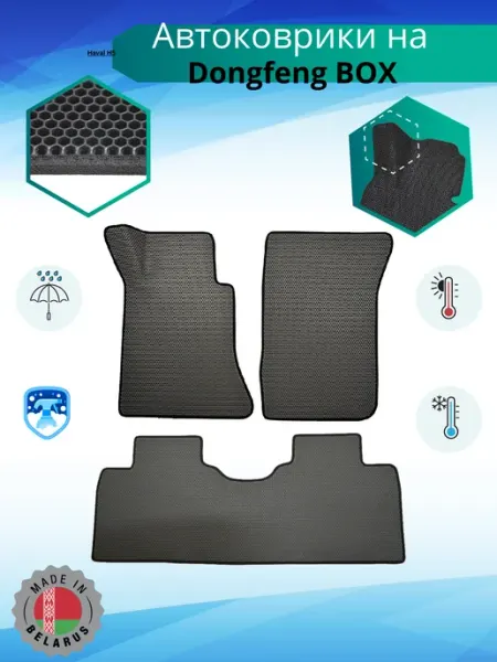 Коврики в салон EVO на Dongfeng BOX BrizAuto