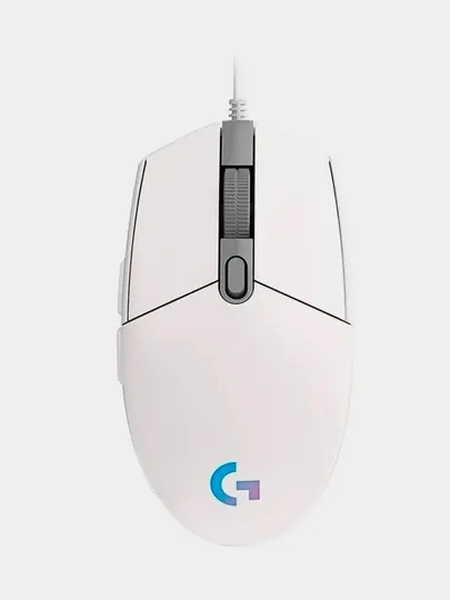 Игровая мышь Logitech G G102 Lightsync, белая
