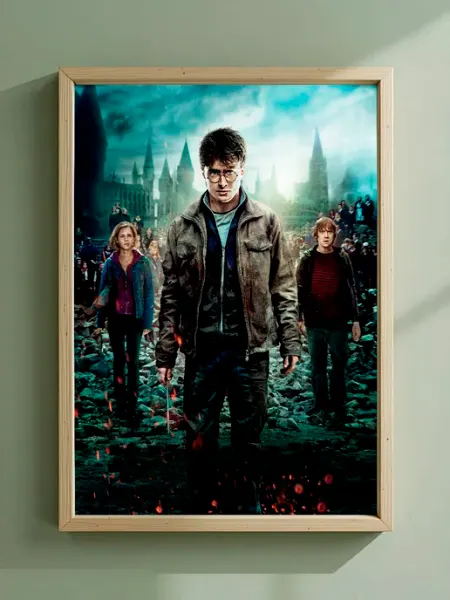 Постер Гарри Поттер и Дары Смерти Часть 2, А3, Без рамы