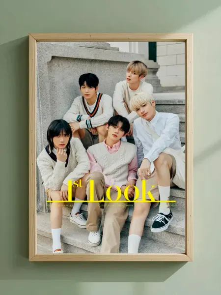 Постер на стену TXT K-pop группа А3