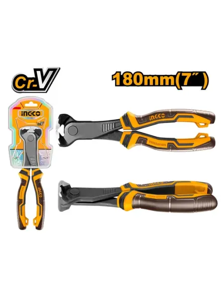 Кусачки торцевые HECP02180 INDUSTRIAL 180 мм INGCO