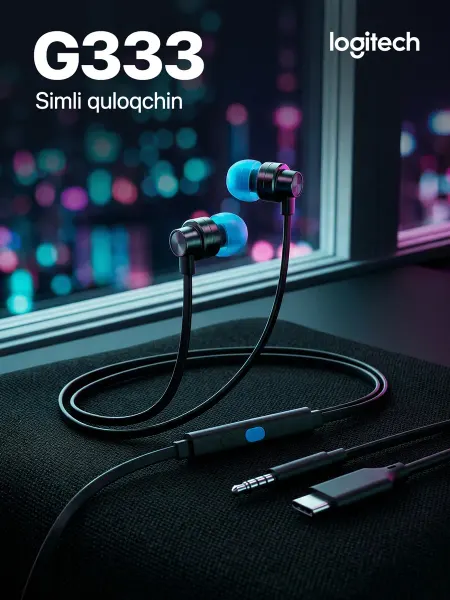 Logitech G Проводные игровые наушники G333