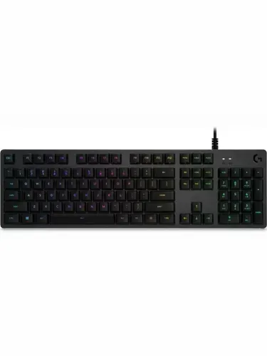 Logitech G G512 GX Brown Проводная механическая игровая клавиатура, русская раскладка, черная