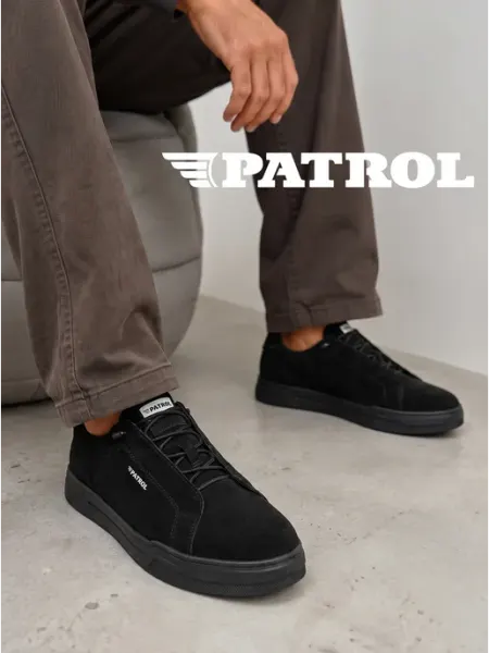 Кеды мужские черные PATROL