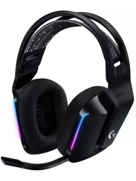 LOGITECH Наушники игровые с микрофоном G733 Lightspeed черный