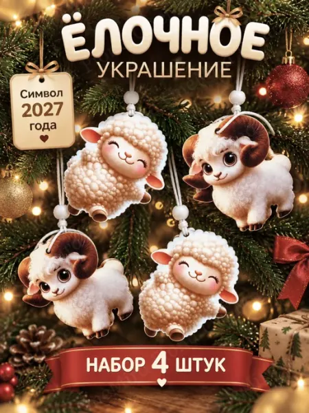 Елочное украшение Символ 2027 года