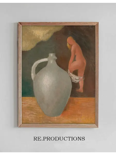Re.productions Постер Woman with Jar - Mikuláš Galanda