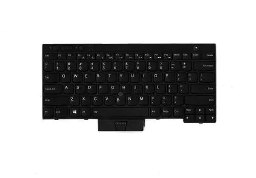 Клавиатура для Ноутбука Lenovo LenovoThinkPad X230 / T430 / W530 с подсветкой, раскладка - английская, черная (04X1240)