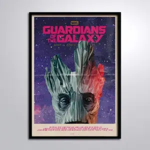 Постер в раме/Марвел Стражи Галактики Грут Листовка Marvel Guardians of the Galaxy
