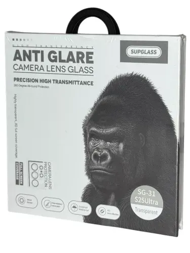Защитные Линзы Kong на камеру Samsung Galaxy S25 Ultra, цвет Transparent (прозрачные) , защитное стекло на камеру
